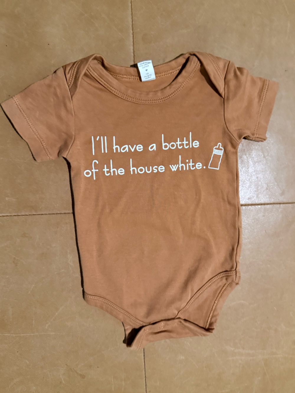 Colored Organics Organic Cotton Onesie 6-12M